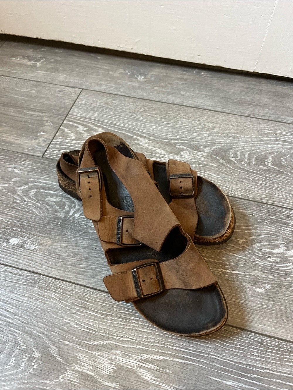 Birkenstock Milano sandals slingback Brown Size 40 / W 9-9.5